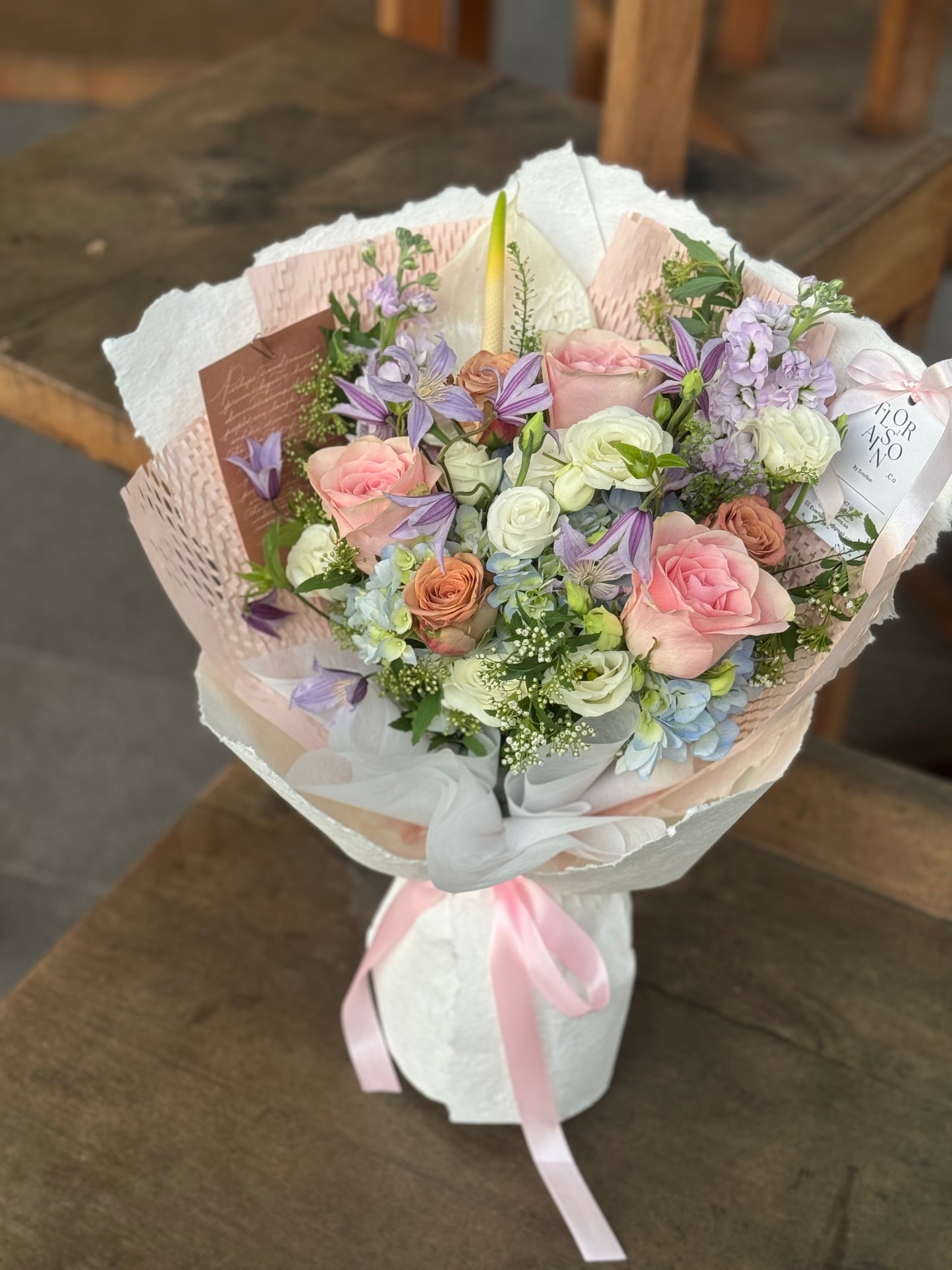 Private Flower Arrangement workshop (4-6pax)