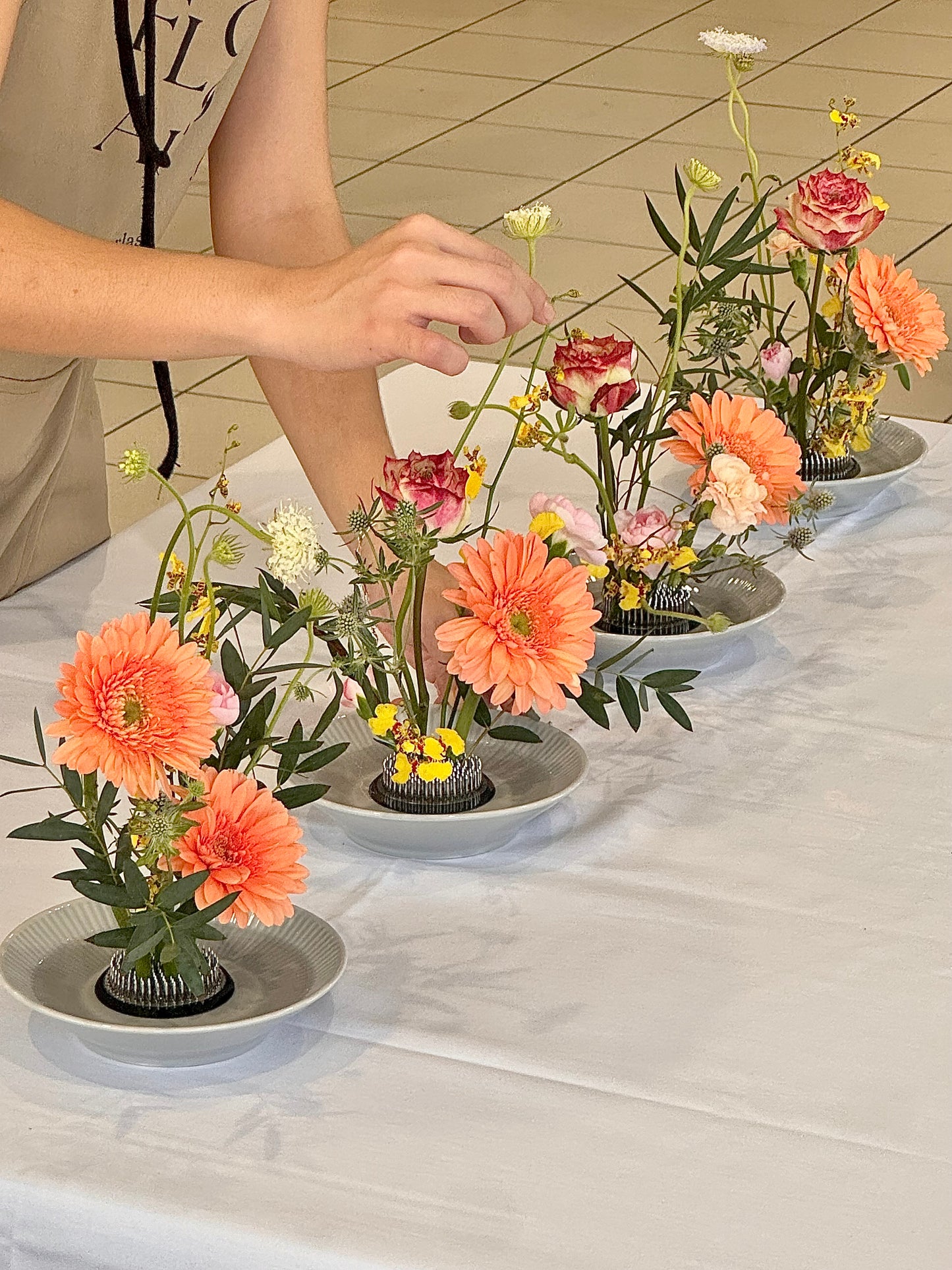 Ikebana Wedding Set Ups