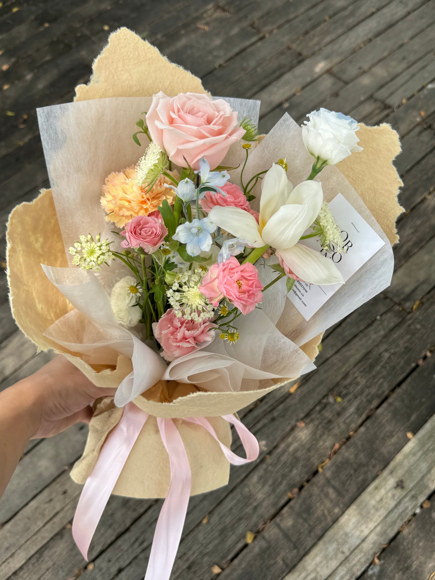 Fluer Petite Private Flower Arrangement workshop (2 Pax)