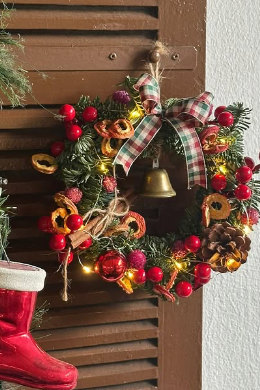 Oriental Christmas Wreath