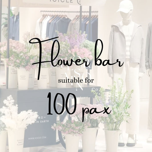 100 Pax Centennial Flower Bar