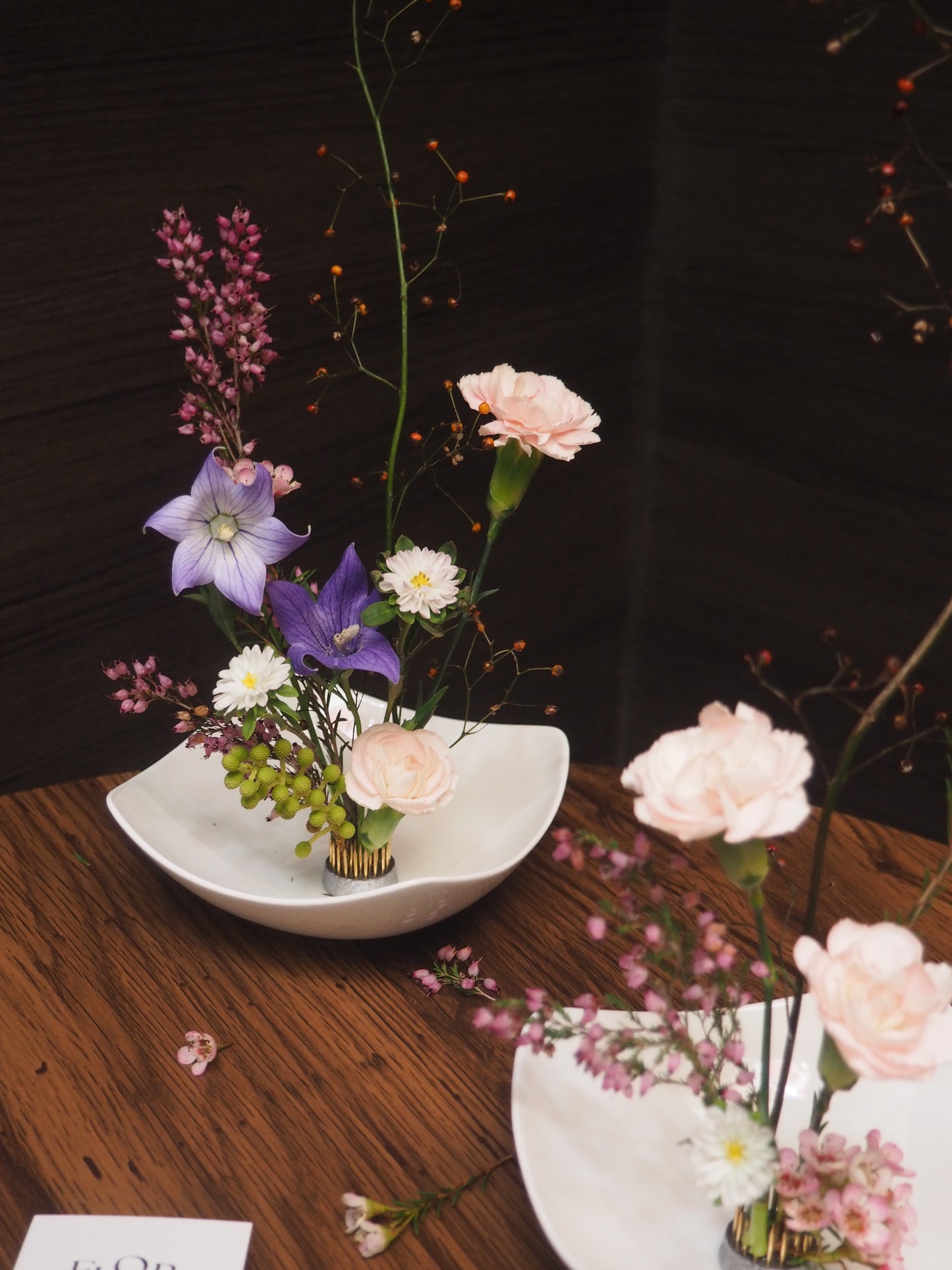 Ikebana Table Set Ups