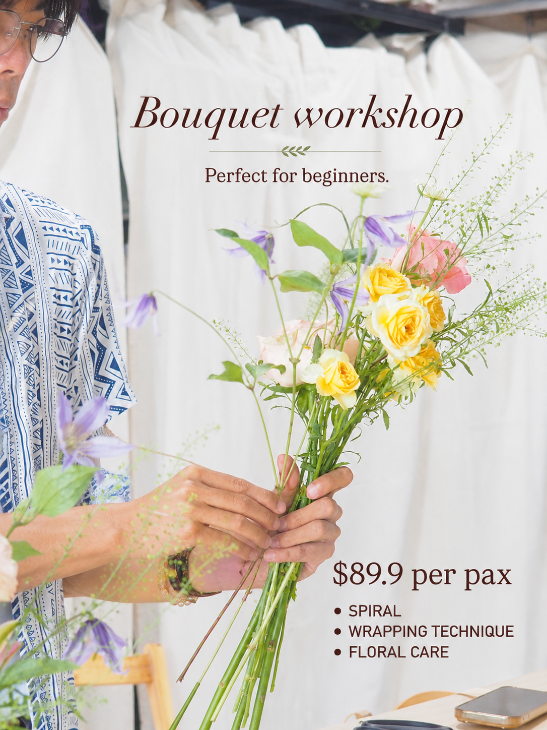 Bouquet workshop