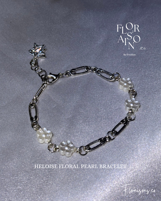 Heloise Floral Pearl Bracelet