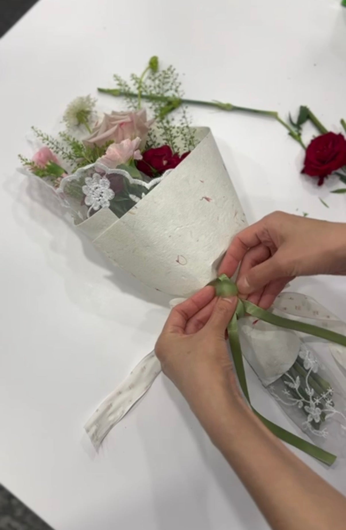 企業花束製作工作坊