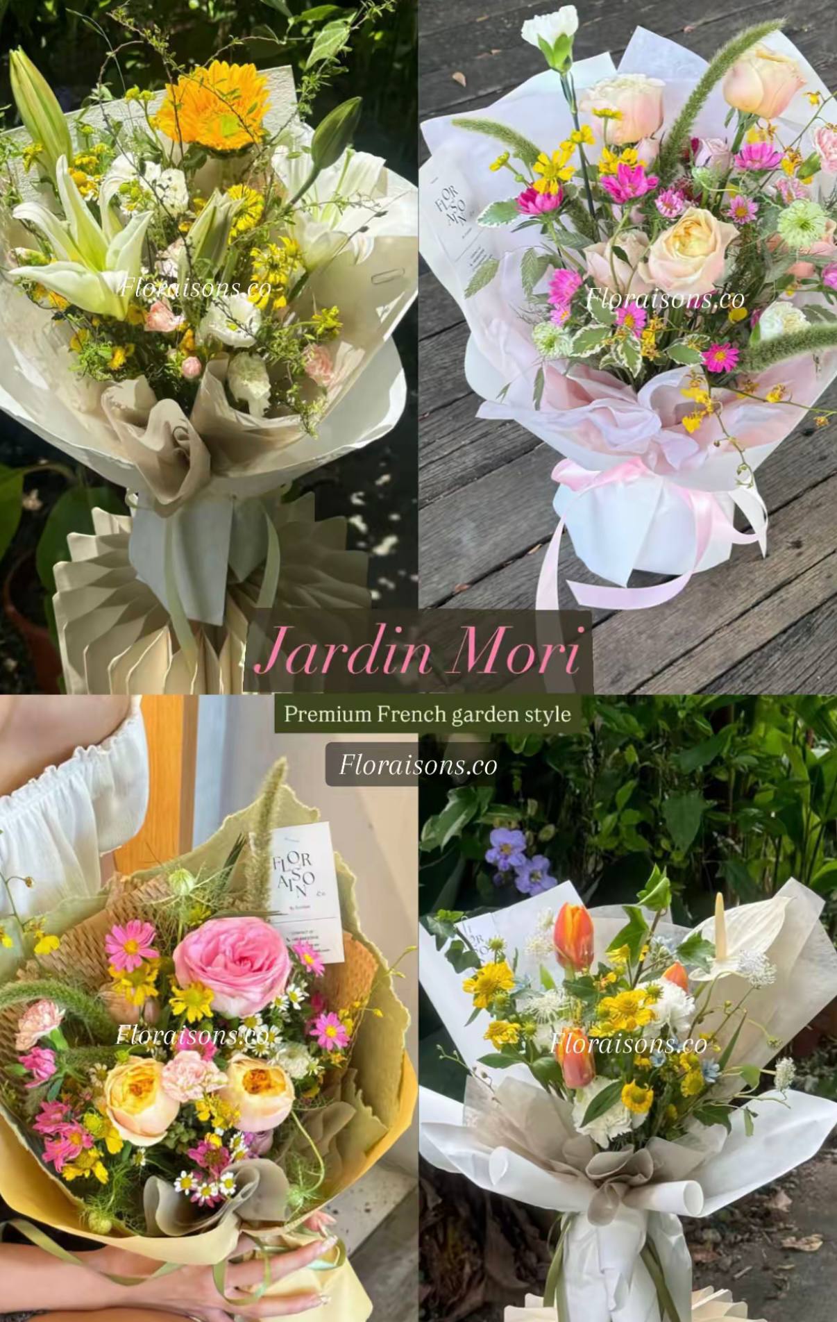 Jardin Moris Private Flower Arrangement workshop (2 Pax)